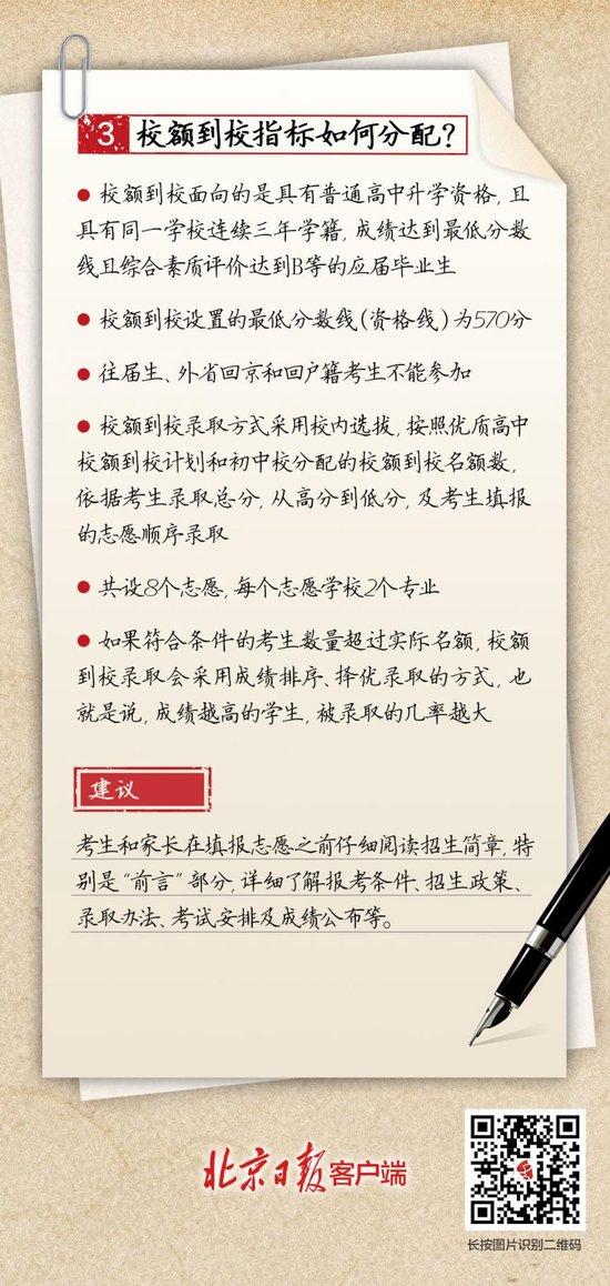 星辉平台-北京中考志愿即将开始填报 12个志愿需要填满吗？