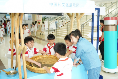 星辉平台-岐黄沁学子 药香飘校园，校园中医药文化主题日成功举办